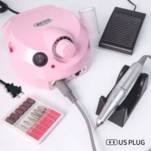 指甲钻机 35000RPM 专业修甲机 修甲器具 修脚套装 电动指甲锉 带刀 指甲工具 电动指甲钻机 修甲刀套装 指甲尖 修甲 电动指甲修脚锉