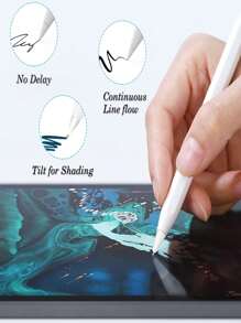 4 Packs Replacement Tips Compatible With Apple Pencil 2nd Generation, Apple Pencil 1st Generation, Apple Pencil Pro & Apple Pencil USB-C Pen Like Nibs - Multicolor - View 10