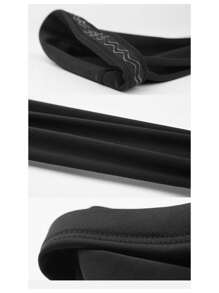 A Pair Of Long-Length Lycra Leg Warmers And Knee Protectors -- Suitable For Sports Such As Basketball And Cycling. High-Elasticity Ice-Silk Sun-Protection, Breathable And Quick-Drying Sports Leg Protectors. Gym Accessories Knee Support Sports Knee Pads Gym Knee Pads