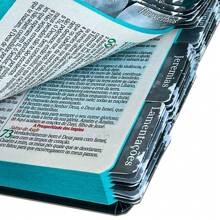 Bíblia Sagrada Evangélica Com Índice Abas Adesivas  leao judá