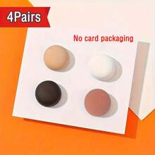 1 Paar/4 Paar Premium unsichtbare Perlenbrosche mit Magnetverschluss für Frauen - magnetischer Sommerkragen-Rutschfester Verschlusspin zum Befestigen von Kleidung und Outfit-Verbesserung