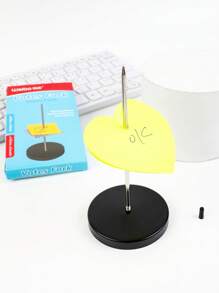 1pc Spindle For Notes Receipt Holder Stainless Steel Receipt Spike For Office And Restaurant - Black - View 2