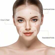Reusable Silicone Anti-Wrinkle Patches, Forehead, Face, Neck, Lip Stickers, Improve Skin Fine Lines, Promote Skin Health - Multicolor - View 9