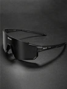SCVCN SCVCN New Cycling Glasses, Y2K Fashion Glasses, Mountain Bike Road Bike Outdoor Sports Cycling Fishing Running Golf Beach Baseball Single Lens Eyewear, Black Frame