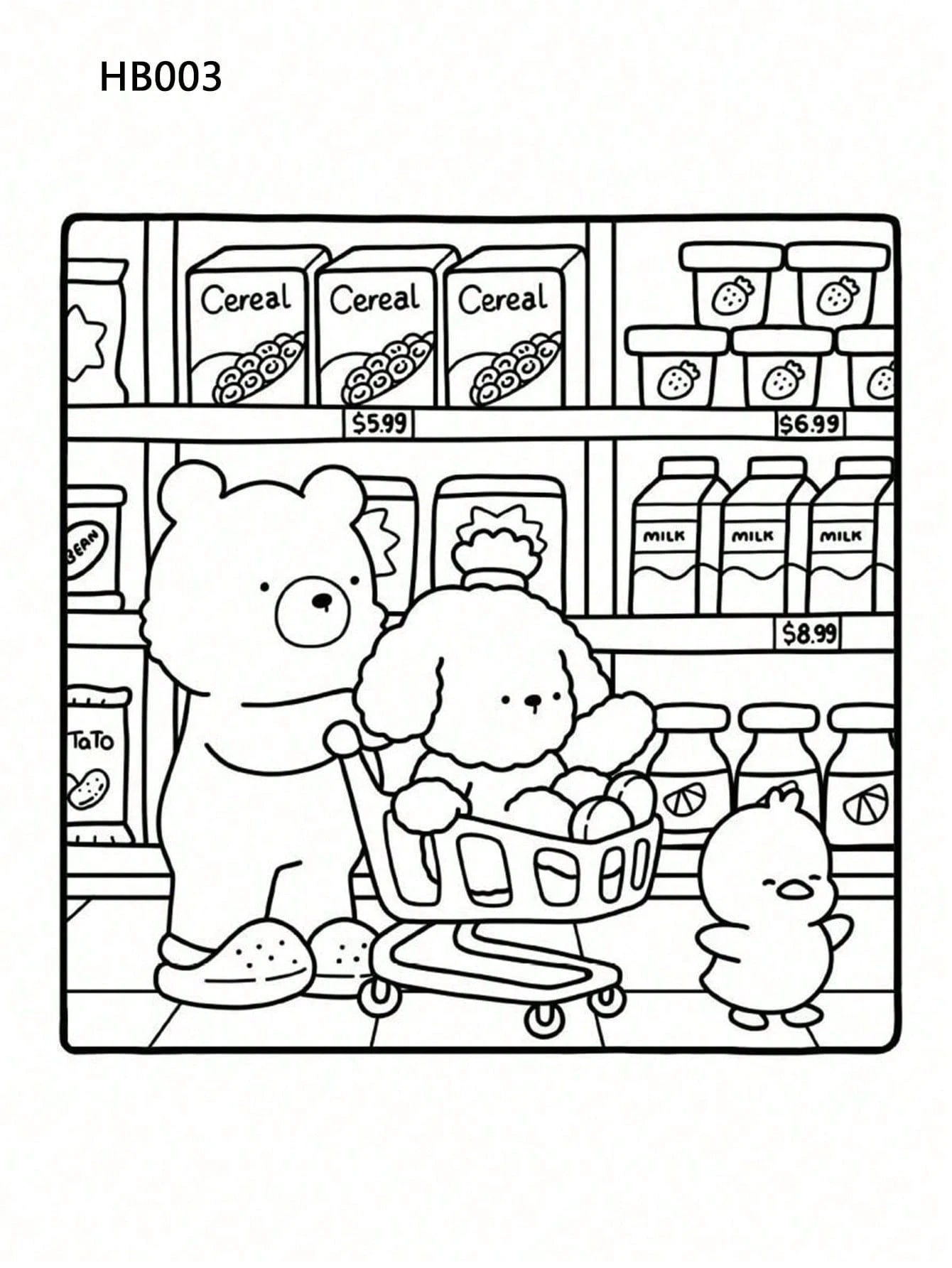 Libro Da Colorare Per Donne Antistress Con 30 Disegni Di Animali Carini - Album Per Rilassarsi E Alleviare L'Ansia, Regalo Per Compleanno E Festa Della Mamma