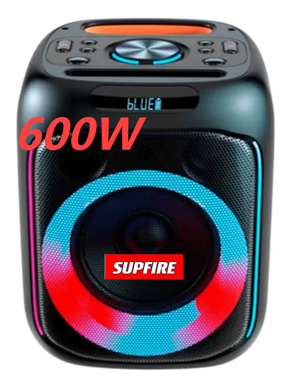 Caixa De Som Dj A601 Bluetooth Tws Aux 600w Excelente