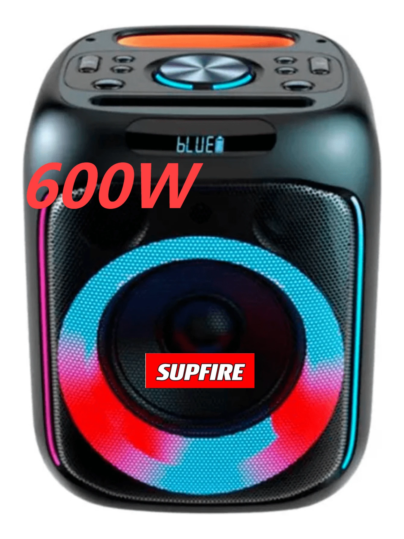 Dj A601 Bluetooth Tws Aux 600w Speaker Excellent - Black - View 1
