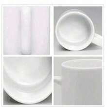 1pc 11oz Butterflies Hearts Flowers Beautiful Watercolor Mug Spring Flowers Butterflies Coffee Mug Ceramic Coffee Cup, Mother's Day Gift, Double-Sided Printing, Washable Reusable Milk Cup Coffee Cup Multi-Purpose Travel Mug, Gifts For Her Mom - 白色 - 查看 5