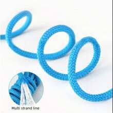 1pc Outdoor Thickened Clothesline, 6mm Diameter, 10m Length, Wind & Slip Resistant For Hanging Clothes, Quilt