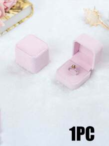 Hộp đựng nhẫn nhung (1/3 chiếc), hộp đựng nhẫn nhỏ, thích hợp cho cầu hôn, đám cưới, lễ đính hôn, Giáng sinh, Ngày Valentine, hộp trưng bày nhẫn, bông tai và khuyên tai, dành cho phụ nữ và bé gái, hộp đựng nhẫn nhung, hộp trang sức, hộp đựng huy hiệu, hộp trang sức, quà tặng Ngày của Mẹ, quà tặng cho mẹ - Nhiều màu - Xem 21