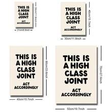 1 幅带框/无框，这是一幅高级联合行动励志海报，趣味引言，鼓舞人心的绘画，帆布印刷，简约学院风墙壁艺术画，适用于宿舍、公寓、办公室、客厅、卧室、现代家居装饰 - 彩色 - 查看 6