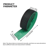 Bicycle Handlebar Tape, Road Bike Handlebar Wrap Non-Slip Colorful Fixed Gear Handlebar Strap, Bike Riding Accessory - Multicolor - View 2