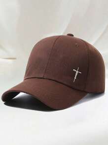 1pc Adjustable Unisex Baseball Cap: Cross Print, Essential For Outdoor & Daily Wear, Ideal For Spring And Summer - Baseball Cap - View 12