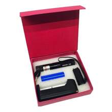 Caneta Laser Pointer Verde Ultra Forte Alcance 50km-303 - Preto - Visão 3