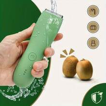 Ultimate Body Groomer - Professional Electric Trimmer For Men & Women, Groin, Pubic, Bikini, And Body Hair Removal With Adjustable Comb, LED Light, And Travel Bag - Perfect Holiday Gift - Green - View 2