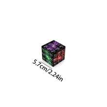 3x3x3 Element kreatywny, układanka z okresową tablicą pierwiastków, może pobudzać zainteresowanie nauką, rozwijać myślenie przestrzenne, nadaje się również jako zabawka łagodząca stres dla nastolatków, prezent urodzinowy lub wypełniacz prezentów