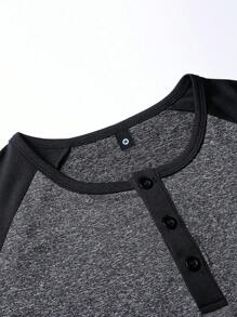 5pcs Men's Summer New Short Sleeve T-Shirt, Raglan Sleeve Printed, Multi-Color Available For Travel,Holiday,Outdoor,Undershirt