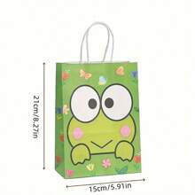 Sanrio Sanrio Hello Kitty And Friends Party Gift Bag - Cute Cartoon Paper Gift And Candy Tote Bag For Birthday Decoration And Storage.