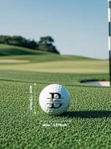 1pc Custom Golf Ball - Personalized Golf Ball With Name | Unique & Memorable Gifts For Golf Enthusiasts, Golf Lover Gift | Perfect Memory Reel Gifts For Dad, Boyfriend, Family, Friends | Best For Birthdays, New Year, Valentine's Day, Mother's Day, Father's Day, Celebrations, Gift For Him, Gift For Her - Custom Name Style 2 - View 7