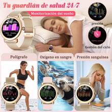 IP68 Waterproof Sports Smart Watch With Color Box Smartwatch For Ladies Men Gentlemen With Bluetooth Call Assistant Plus Bluetooth Earphone Pink - Gold - View 7