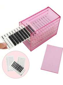 1pc Grafted Eyelash Storage Box Five-Layer Eyelash Storage Box Acrylic False Eyelash Storage Box