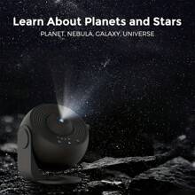 1 个星系投影仪灯带 12 个高清星光灯、卧室星空照明、星系投影仪、天文天文馆、极光投影仪、游戏室夜灯投影仪、家庭影院、天花板、房间装饰、节日礼物 - 銀河投影燈 - 查看 7