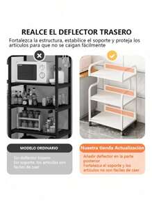 Muebles De Madera Modernas Alacenas Para Cocina Pequeñas - Blanco - Ver 7