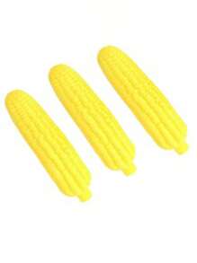 1pc Pet Dog Cat Peanut Squeak Toy, Corn Chew Toy, Boredom Relief & Teeth Grinding Toy For Small Dogs Like Corgi, Poodle, Chihuahua