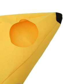 1 pezzo Costume da banana grande e divertente per spettacoli, feste di carnevale, palcoscenico, Ognissanti