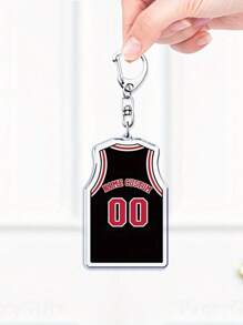 1pc Custom Name And Number Sports Keychain - Personalized Basketball Jersey Acrylic Keychain - Gift For Basketball Player - Memorable Unique Gift For Anniversary, Birthday And Wedding, Personalized Photo Keychain , Ideal For Christmas And Valentine's Day,House Warming Gifts, Mother's Day Gift, Father's Day Gift, Gift For Mom/Dad, Gift For Him/Boyfriend/Husband, Gift For Her/Girlfriend/Wife,Children's Gifts,School Supplies,Back To School,School Gift,For Office,For School,For Classroom,For Teacher Gifts,For University,For Colleague,For Dorm Rooms,For Teacher,For Boys And Girls,For Teenagers,Junior High School Students,Middle School Students,High School Senior High School Students,College Students,University Students,Freshman,Sophomore,Underclassmen - Basketball Jersey D Keychain - View 14