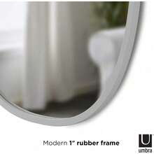 Espejos de tocador montados en la pared, decoración del baño del hogar - Gris - Ver 5