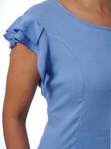 I LOVE YOU Casual Short Sleeve Dress Connolan At The Foot