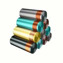 Heavy Duty Trash Bags, Large Size Household Garbage Bags Made Of New Material, Tear-Off Design, Disposable Trash Bags For Kitchen And Home Use (Batch-To-Batch Color May Vary Slightly) - Multicolor - View 3