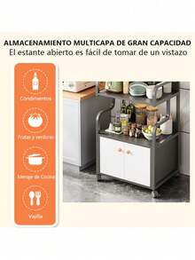 Muebles De Madera Modernas Alacenas Para Cocina Pequeñas - Negro - Ver 6