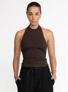 Budhaul 时尚性感露背吊带背心年轻热卖吊带背心女式夏季上衣