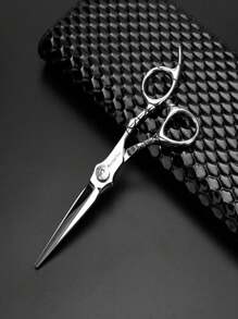 6-Inch Professional Haircutting Scissor Set, Including Straight Shears, Teeth Shears, And Thinning Shears, Hairdressing Salon Tool Kits - Multicolor - View 4
