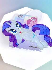 MY LITTLE PONY 1pc My Little Pony Rainbow Dash & Pinkie Pie Cartoon Character Jumbo Hair Clip Decor, Suitable For Valentine's Day, Gifts, Birthday Decor, Room/Home Decor, Desk Decoration