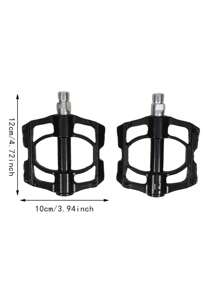 Pédales en alliage d'aluminium antidérapantes et ultra-légères avec roulements DU pour vélos de montagne et vélos de route, vélo de montagne - Noir