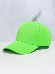 1pc Unisex Solid Color Simple Classic Casual Baseball Cap, Suitable For Outdoor Activities And Casual Parties