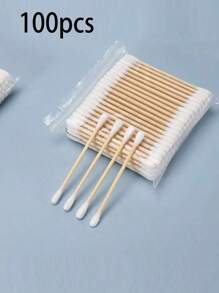 1200/600pcs High-Quality Double-Headed Cleaning Swabs, Premium Beauty Tools, Multipurpose Beauty And Cleaning Swabs For Salons, Cosmetics, Household, Ear And Nose Cleaning, Make-Up And Personal Care