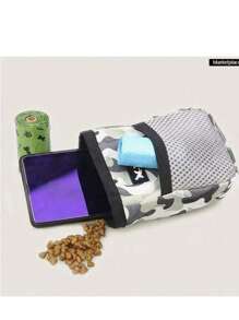 便携式狗狗训练袋，配有零食袋和奖励零食袋 - 非常适合户外活动和宠物训练