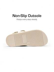 Girls Sandals Two Strapped Casual Open Toe Sandals Little Kid/Big Kid - 裸色 - 查看 6