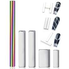 4 stuks Cat Eye-magneet voor nagels Extra grote cilindrische Cat Eye-nagelmagneet Magnetische magneten Houten Cat Eye-nagellakmagneetstok Cat Eye magnetische nageltool voor doe-het-zelf thuis, salon, studio
