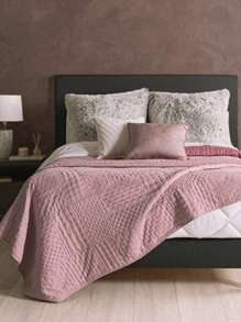 EDREDON LIGERO NOVO LISO - Lila Púrpura - Ver 2