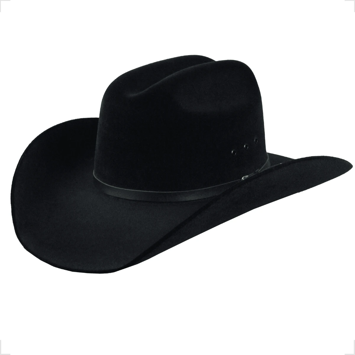 American Country Cowgirl Rodeo Cowboy HatPolyesterBlack - màu đen - Xem 1