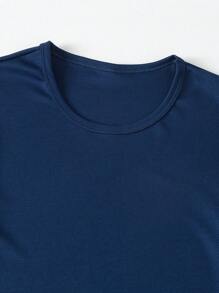 4 piezas Camisetas de manga corta deportivas y casuales para hombres, camisetas de cuello redondo, camisetas transpirables y de secado rápido para correr y hacer ejercicio