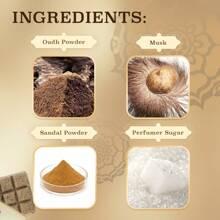 High Grade Premium Incense, BAKHOOR AL-RAAS Incense Bar Of Sandalwood Powder, Oud Powder, Musk And Perfumery Sugar | 9 Bricks Assorted Scents In One Square Shape(40g)