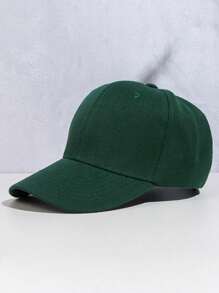 1pc Unisex Solid Color Simple Classic Casual Baseball Cap, Suitable For Outdoor Activities And Casual Parties