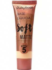 Soft Matte BEIGE/Chocclate Ruby Rose HB-8050 Liquid Foundation - Bege5 - Xem 3