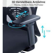 Home Office Chairs - 黑色 - 查看 11